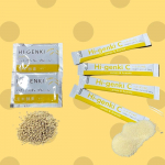 mogmoggohan34ビタミンCサプリ「ハイ・ゲンキC」★★★☆☆☆1包ビタミンCは約100mg。1～2包で1日に必要なビタミンCがとれます。サラサラした顆粒タイプで、サッと溶けます&hellip;のInstagram画像