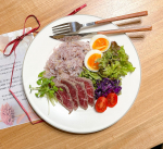 北海道産の玄米を使ったワンプレート❤️いつものごはんに混ぜて炊くだけなので手軽で栄養が取れて良きです( ˊᵕˋ* )．#北海道玄米雑穀 #雑穀米 #雑穀ごはん #玄米雑穀 #玄米酵&hellip;のInstagram画像