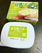 マルサンアイの「豆乳ソフト コク広がるバター風味 150g」を食べてみました❤️乳アレルギーの方でもお召し上がりいただける、豆乳でつくったスプレッドです✨✨乳原料不使用でも濃厚豆乳を使&hellip;のInstagram画像