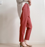 .ご覧いただきありがとうございます&middot;͜&middot; ♡⁡⁡ニッセンさん(@nissen_ladies_official)から「カットツイル美脚テーパードパンツ」をモニターさせていただきました&hellip;のInstagram画像