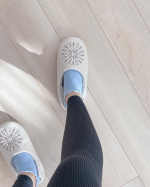 ベルシアーリブステッチクール使用中です✨着圧レギンスは体型保持の為に着る機会が多いですが、生地がしっかりしているものが多く、冬はパンツの下に着る機会もあるので蒸れが気になっていました💦蒸れ&hellip;のInstagram画像