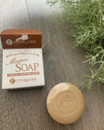 エポラーシェ　モイスチャーソープ🧼さっぱりとしながらもつっぱることなく、すっきりとした洗いあがるこちらの石鹸は泡立ちもよくてふわふわモコモコになります❤️何なら泡立てネットで泡立てすぎて顔、首&hellip;のInstagram画像