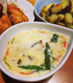 ふわとろ茶碗蒸し🥚お湯と卵があれば、レンジで簡単に茶碗蒸しができてしまう😳✨あと、一品何か&hellip;っていう時にもってこいです👏普段、茶碗蒸しを好まない我が家の長男もパクパク完食！ゆずの風味がアクセン&hellip;のInstagram画像