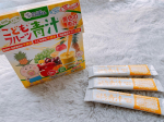 ⁡ 【野菜と乳酸機のチカラたっぷり！フルーツ青汁（黄色のめぐみ）】をおためしさせていただきました。 大人気のはなかっぱコラボのフルーツ青汁を飲んでみました。こちらのフルーツ青汁は１回量が５&hellip;のInstagram画像