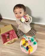 #ごっこあそび が好きなお年頃に&hellip;👶✨毎日いろんなご馳走を振る舞ってくれるんだけど@toysrus_jp さんのバスケットセットをゲットしたのでおうちで #おしゃピク 💓&hellip;のInstagram画像