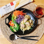 .glico「SUNAO もっちりパスタ」glicoのSUNAOシリーズはいろんな商品があり、おいしく健康的に糖質管理ができるのがいいですね！こちらのパスタは1束(80g)の糖質が21.&hellip;のInstagram画像