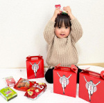 ☺︎u0040glico_direct 様可愛いミニプレゼントセット＜手提げ＞Glicoの人気お菓子6品の詰合せ🍪✨セット済みだから詰合せ不要でそのまま手土産やちょっとしたお礼として&hellip;のInstagram画像