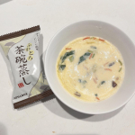 𖤣𖥧𖥣｡𓂃 𓈒𓏸レンジで簡単！『ふわとろ茶碗蒸し』コストコでも人気の茶碗蒸し固形のフリーズドライを140ｃｃの熱湯で戻し卵1個を溶いて混ぜるだけ。1袋で2人分作れます&hellip;のInstagram画像