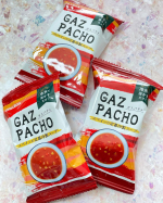 ガスパチョトマトなどの野菜を使った冷たいスープです！それが、フリーズドライになって、誰でも、簡単に楽しめます！器に入れて、冷水で溶かすだけ！それだけです！しっかり味がついていて、これで&hellip;のInstagram画像