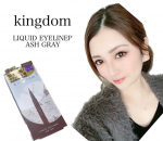 ***キングダムリキッドアイライナーR1新色カラーが出たよー✨濃すぎず、優しい色味のカラー💓がっつり引いても濃くなり過ぎないとこが🙆&zwj;♀️メイクもっと上手になって色んなメイクし&hellip;のInstagram画像