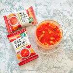 (*ˊᵕˋ*)੭ ੈ❤︎ピルボックスジャパンガスパチョ🍅スペインの定番スープを再現した冷水で簡単に作れるフリーズドライ食品です。夏は冷水、冬はお湯で溶かすだけで本格レストラン級の味&hellip;のInstagram画像