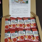冷水で溶かすだけで・・・ガスパチョが味わえる商品飲んでみると・・・うまあ～～い冷水だけでこんな味わいを醸し出せるとは素晴らしい技術ですね二枚目の写真は、冷水で溶いたもの（右）と温水で溶いたもの&hellip;のInstagram画像