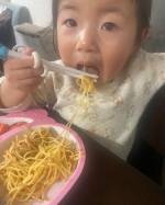 🧡子供大好き🧡大人ももちろん好きだけど大好きなボロネーゼ💗ほんとこれあって大助かりだった夜。冷凍ストック名人。届いてすぐストックしてたし解凍いらないからほんとこのままフライパン入れ&hellip;のInstagram画像