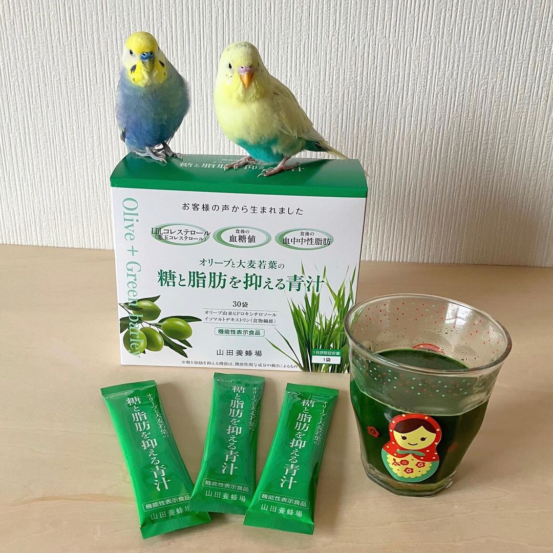 口コミ投稿：ルル&メル&ララ:「オリーブと大麦若葉の糖と脂肪を抑える青汁」で、ママが健康になる…