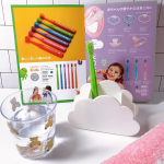スイス生まれの歯ブラシ✨クラプロックス　キッズ用歯ブラシ🪥こちらの歯ブラシを使い始めてから息子が歯をしっかりと磨くようになりましたっ❣️👏前は、本当に磨いてきたの？歯ブラシ終わるの早すぎな&hellip;のInstagram画像