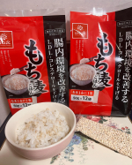 年末年始に食べ過ぎてしまったみたい。食生活を改善したいと思ってました。はくばくさんに2週間分の機能性もち麦ごはんをプレゼント頂いたので、続けてみました。お米1合にいつもと同じ水加減。本品1袋&hellip;のInstagram画像