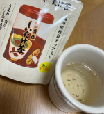 k3taca最近風邪気味で鼻が痛い&hellip;あったかいしいたけ茶飲んでマッタリ癒されたい〜優しい出汁の味わいが沁みる^_^しいたけチップと入っててボリューム感もあるのが嬉しい♪これだけしっかり椎茸&hellip;のInstagram画像