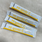 ⁡𖤐⁡♡♡⁡𖦞ハイ・ゲンキC⁡甘酸っぱくて優しい味♪「アセロラ＆レモン」植物素材由来のビタミンCサプリ💛⁡ハイ・ゲンキC 4包お試しでいただきました😊✨⁡スプーンに出してみた&hellip;のInstagram画像