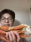美味しいカニでした。