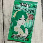 今月発売された #デビルズトリック の新色、ハイカラグリーンをお試しさせて頂きました。Devil's Trickは&hellip;◎素手で使える◎塗って5分で鮮やかな色に◎約1週間でもとの髪色に◎傷ん&hellip;のInstagram画像