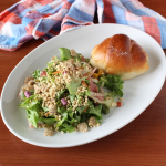 パン大好き。パン屋さんめぐりしています。パンを食べる日に必要なおかずは、サラダかスープ。でも、意識しないとちょっとたんぱく質を摂りにくいんですよね～そんな時にめちゃくちゃ重宝しているのがこの「&hellip;のInstagram画像