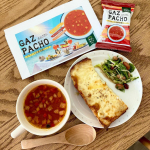 #ピルボックスジャパン #ガスパチョ お湯すら沸かさなくていい🍅めっちゃお手軽&野菜摂れる #本格的 な #スープ 発見っ！！！#コストコ　で超人気の#フリーズドライ　の　#茶碗蒸し  知っ&hellip;のInstagram画像