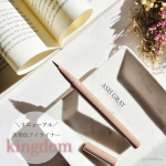 ＼新色登場／⁡キングダム　リキッドアイライナーR1⁡⁡あの美発色アイライナーが⁡リニューアルしたよ♡⁡⁡⁡新色3色のうち私が使用したのは⁡【アッシュグレー】⁡⁡透明感の仕上がりを叶&hellip;のInstagram画像