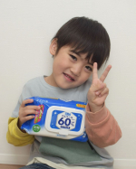 smile1900_._⁡当選報告ー😍✨⁡この度。ご縁があり♪ケアウィル 薬用消毒 ウエットシート フタ付き 70枚シートサイズ：180&times;140mmをモニターさせていただきました😗&hellip;のInstagram画像