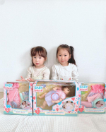 u0040toysrus_jp ベビーブラッシュ にこにこわらうよ！スウィートドールベビーブラッシュ おせわフードセットベビーブラッシュ おでかけアクセサリーセットで遊んでみたよ♡♡♡&hellip;のInstagram画像