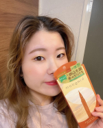 キングダム　リキッドアイライナーR1でオレンジメイクしました🍊最近お気に入りの韓国コスメのオレンジアイシャドウに合うアイライナーを探していました😭やっと理想のカラーのアイライナーに出会えました&hellip;のInstagram画像