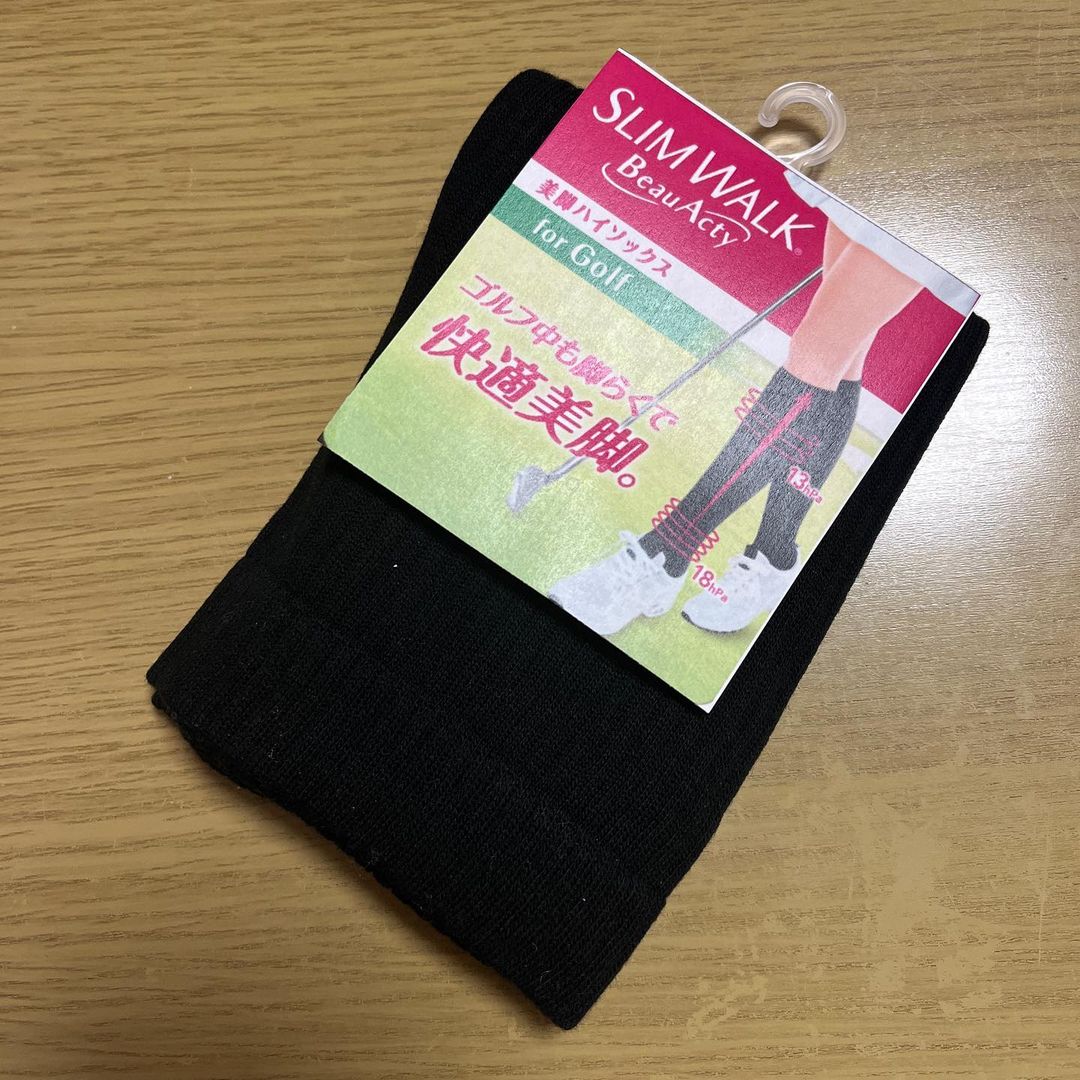 口コミ投稿：スリムウォーク 美脚ハイソックス for golfお試ししました✨ゴルフはしませんが、立ち…