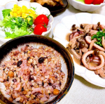 株式会社 玄米酵素 様の『北海道玄米雑穀（70g&times;2袋）』をお試しさせていただきました𓂃 𓈒𓏸𑁍‬ こちらは特殊加工した玄米にきび、もち玄米、黒米、大麦、青玄米あわ、ひえ、とうもろこし&hellip;のInstagram画像