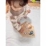 𓂃𓊝𓄹𓄺 &lrm;真剣にパズルしてた！！そして鏡の中の自分に渡してた！！🤣✨✨もう少し大きくなったら動物どれ〜？とかごっこ遊びもできそう🥰❤️&zwj;🔥❤️&zwj;🔥#donebydeer_japan &hellip;のInstagram画像