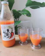 🥕♡出口崇仁農園様の「奇跡の人参ジュース」をお試しさせていただきました🥕添加物を一切使用せず、全国栄養価コンテストで最優秀賞の受賞歴もある最高の人参（化学合成農薬・化学肥料を一切使用していな&hellip;のInstagram画像