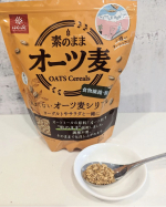 ⋆┈┈┈┈┈┈┈┈┈┈┈┈┈┈┈⋆⁡⁡⁡⁡はくばく⁡⁡あまくないオーツ麦シリアル⁡⁡のご紹介です⁡⁡😊⁡⁡⁡⁡オーツ麦は栄養価が高いけれど、独特な匂いやパサパサした食感が苦手な人、多いと思&hellip;のInstagram画像