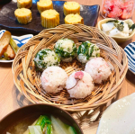 食卓に春🌸海の精　桜の花塩漬け　お試ししてみたよ✨u0040uminosei_1979 奈良吉野の八重桜の塩漬けだよ！サッとお水ですすいでから刻んだ桜の花を炊き立てご飯に混ぜるよ😉&hellip;のInstagram画像