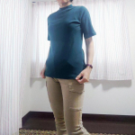 #Nissen #プチハイネック #シンプルがいい まだ半袖は早いけど、上に長袖を羽織れば問題なし🤗❗夏には大活躍しそうなトップス見っけ🎵🥰ニッセン様の『綿100u0025 プチハ&hellip;のInstagram画像