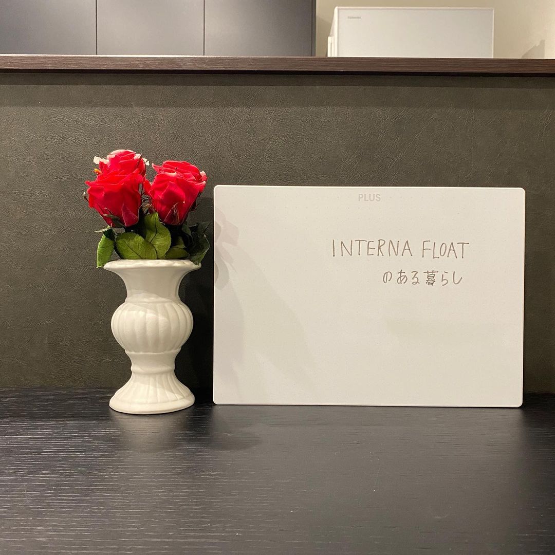 口コミ投稿：♡物忘れ対策や伝言版代わりにぴったりなインテルナフロート♡インテリアに馴染むおし…