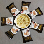 ♡自宅で手軽に本格リゾット✨『濃厚トリュフリゾットの素』を食べてみたよ😋フリーズドライになっていて白いご飯にのせてお湯をかけて混ぜるだけ😲簡単にできる上に濃厚で香りもよくとてもおい&hellip;のInstagram画像