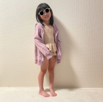 2023.04.\夏に向けて対策用意した？/.u0040nissen_kids_official 様のUVカットパーカー☀︎.夏の暑い日に羽織れるくらい薄手で軽い着心地のシンプルデザ&hellip;のInstagram画像