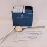 ⭐️THERAPITY（セラピティ）1回目の投稿から飲み続けてみました。お水なしで飲めますが、粉のじゃりっとした感じが苦手なのでお水と一緒に飲みました。飲んだ日はすぐに寝始めることが出来まし&hellip;のInstagram画像