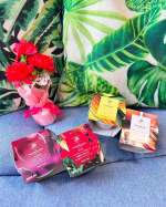 母の日限定バスケットスープを試してみました🌽♡母の日仕様で特製スープ4つにカーネーションがセットになっていてバスケットに入っています(*˘︶˘*).｡.:*♡送る側も、もらう側も嬉しい&hellip;のInstagram画像