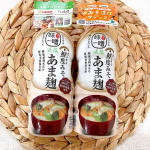 ・マルサンアイ様のあま麹減塩味噌！初めてお見かけし、頂きました✨しじみ汁に！減塩だからかしょっぱくなくなんだか丸みがある感じのお味噌汁✨とっても美味しく、ボトルタイプの液状味噌なので、色ん&hellip;のInstagram画像