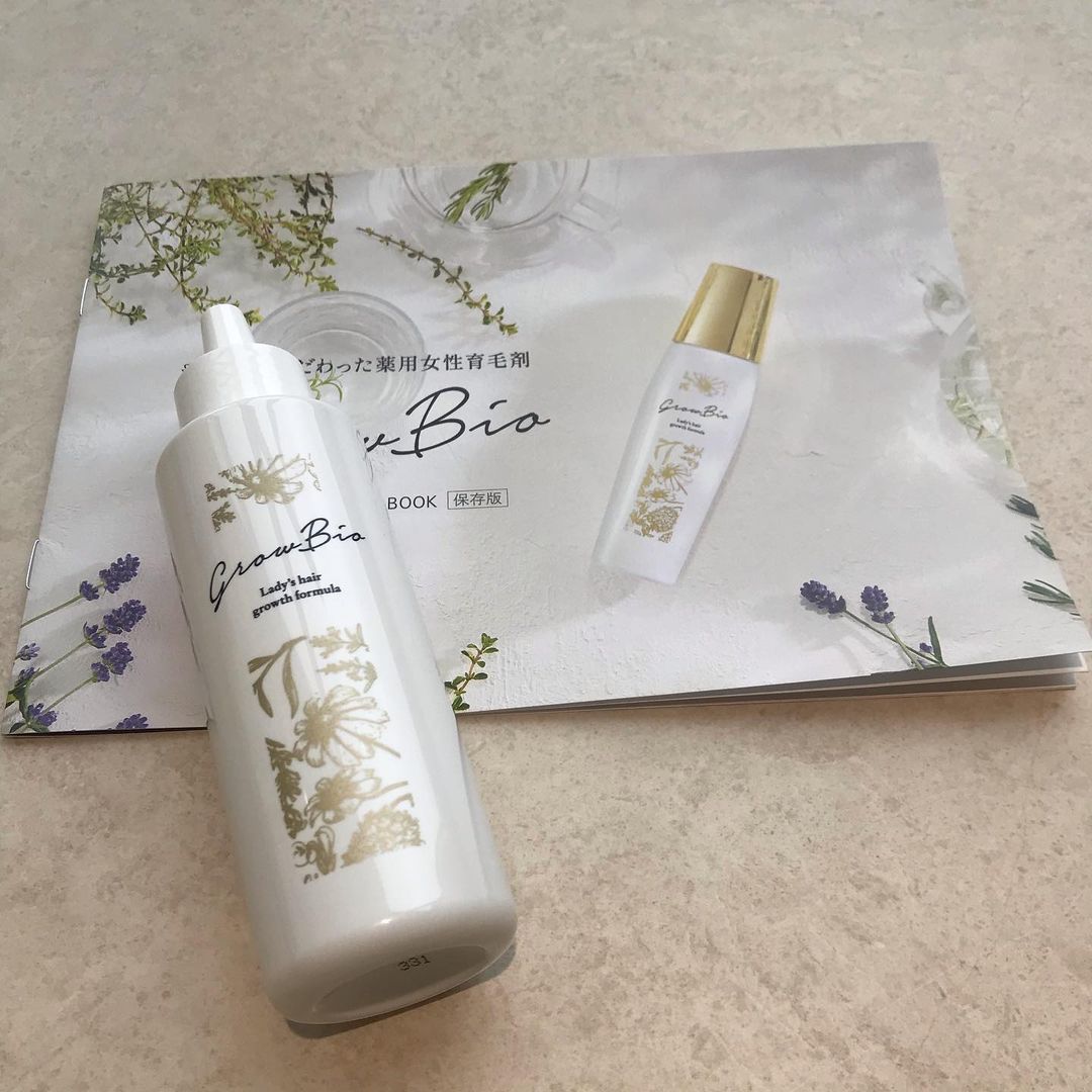 ヘアケア GrowBio Lady's Hair Growth Botanical 3本