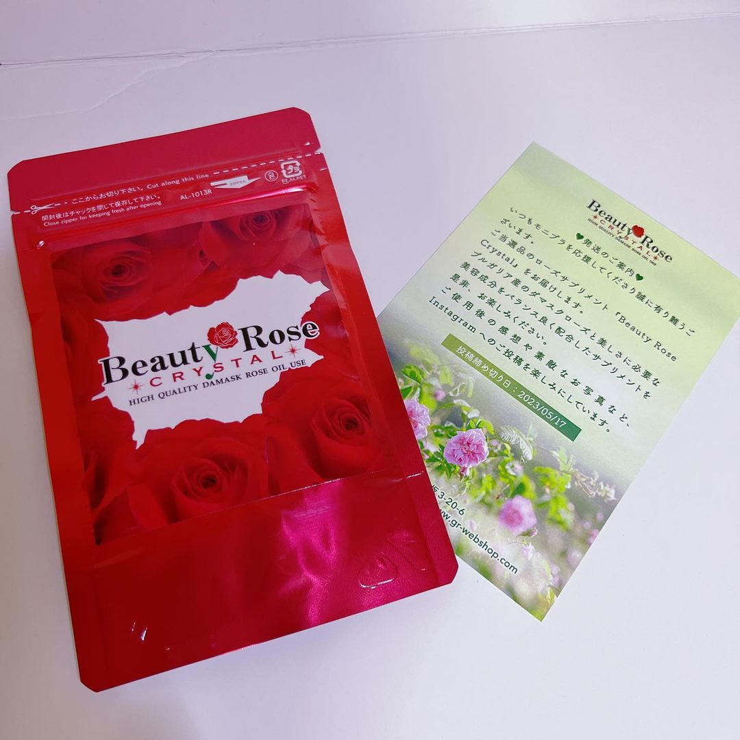 口コミ投稿：.*･♡°+°･♡*..*･♡°+°･モニターさせて頂きます♡♡ ⁡ ビューティーローズ クリスタル お…