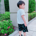 私自身も子供の頃からお世話になっている＠nissen_kids_official株式会社ニッセン様の商品綿100％ポケット付総柄ハーフパンツ をお試しさせて頂きました𓂃◌𓈒𓐍 商品番号&hellip;のInstagram画像