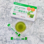 (*ˊᵕˋ*)੭ ੈ❤︎体脂肪や、高めの血圧が気になる方におすすめ！新日本製薬Wの健康青汁 🍀 ̖́-血中中性脂肪の減少をサポートする「エラグ酸」と、高めの血圧を下げる機能をもつ「GA&hellip;のInstagram画像