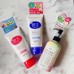 ロゼットゴマージュ25周年おめでとうございます🎉・ロゼットゴマージュとロゼットゴマージュモイストとロゼット オフロゴマージュ3種類比べてみたよ✨・オフロゴマージュが1番柔らかいテクスチャーでで&hellip;のInstagram画像