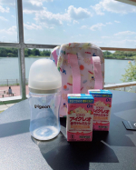 ⁡⁡⁡⁡⁡⁡気になっていた "アイクレオ 赤ちゃんミルク"新生児から飲める安全性とそそぐだけで準備できる簡単さに引かれた👉🏻💗 ̖́-⁡調乳済みのミルクが液体になっててお湯や水に&hellip;のInstagram画像