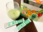 kabigonchanほんとに青汁？！てくらいフルーツの味しかしない！美味しい！これなら子供も飲める♡親子でのみまーす！#PR #有限会社ルーティ #スクスクのっぽくん #こどもフルー&hellip;のInstagram画像